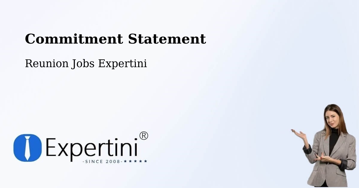 Corporate Commitment – La Vallée - Reunion Jobs Expertini